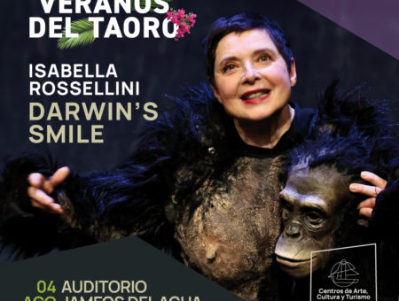 La mítica Isabella Rossellini presenta su espectáculo ‘Darwin’s Smile’ en el Auditorio Jameos del Agua